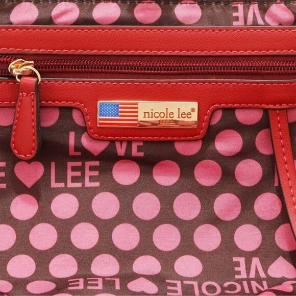 NICOLE LEE MULTIFUNCTIONAL BUCKET BAG BACKPACK - Picture 3 of 6